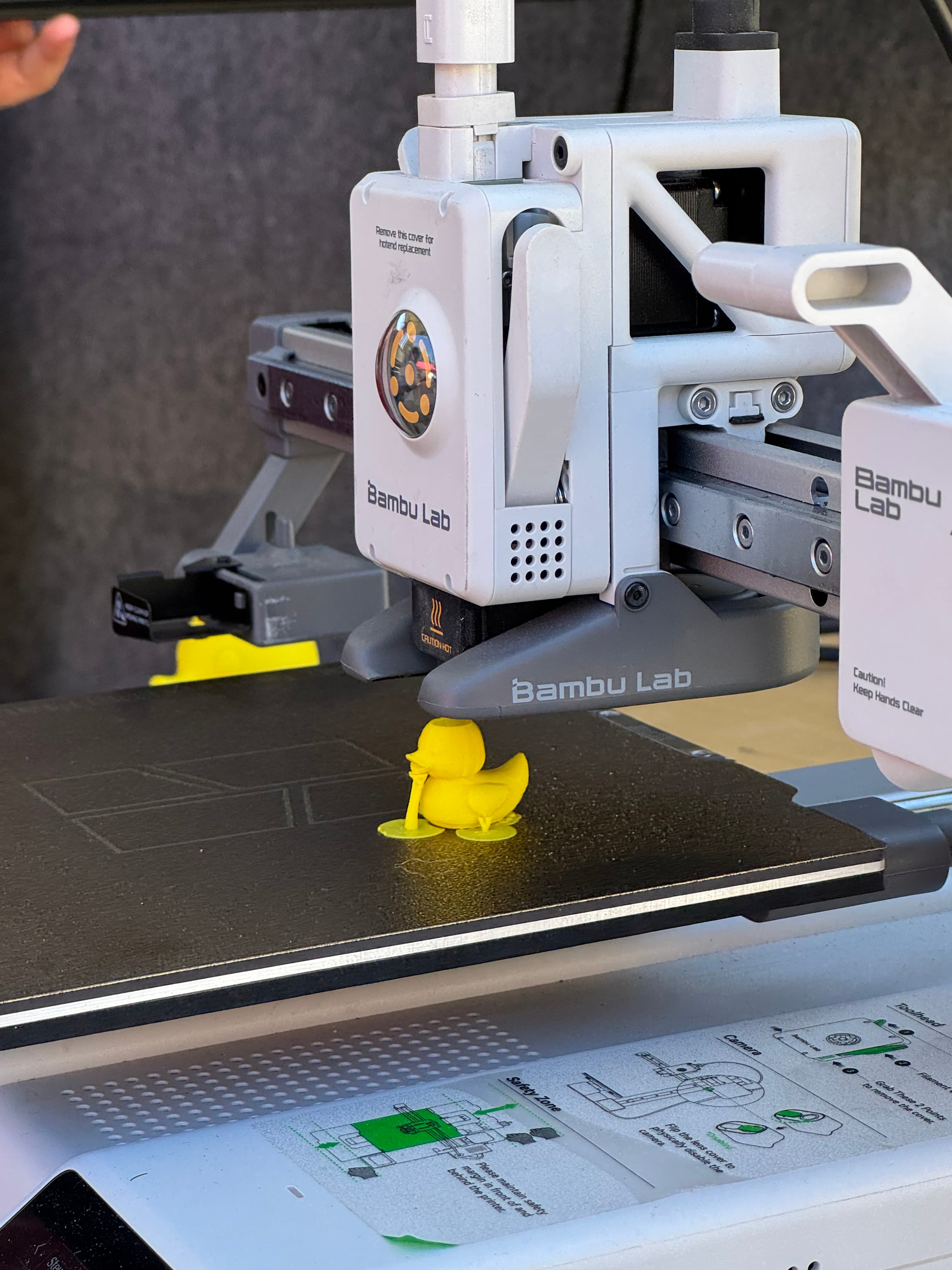 3D Drucker in Aktion - Bambu Lab